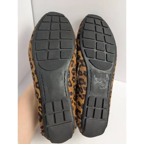 Clarks Dunbar cruiser calf hair animal leather boat loafer moccasins slip on 8.5 - Picture 6 of 8